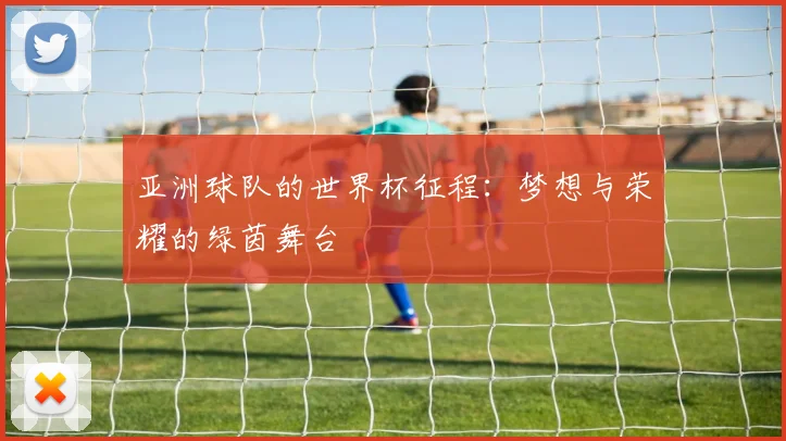 亚洲球队的世界杯征程：梦想与荣耀的绿茵舞台