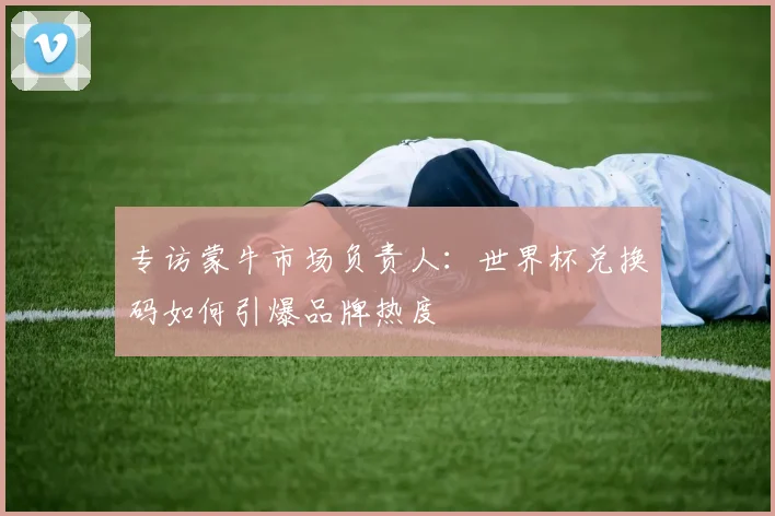 专访蒙牛市场负责人:世界杯兑换码如何引爆品牌热度