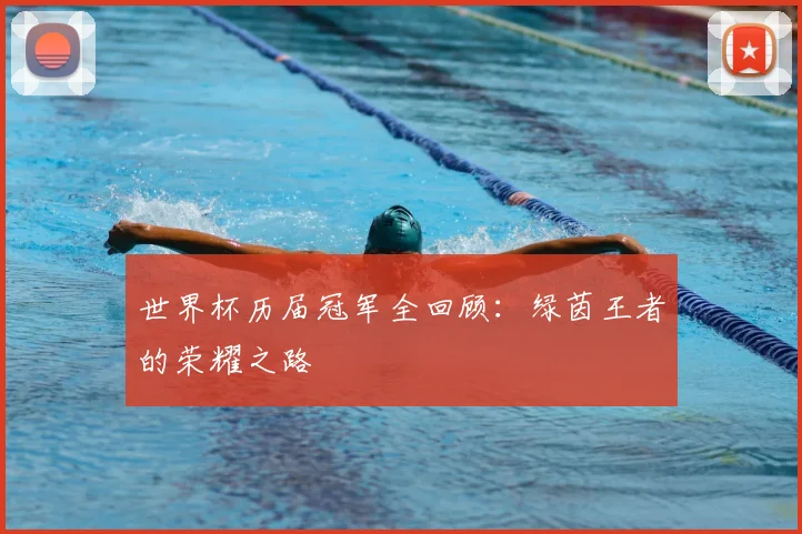 世界杯历届冠军全回顾:绿茵王者的荣耀之路